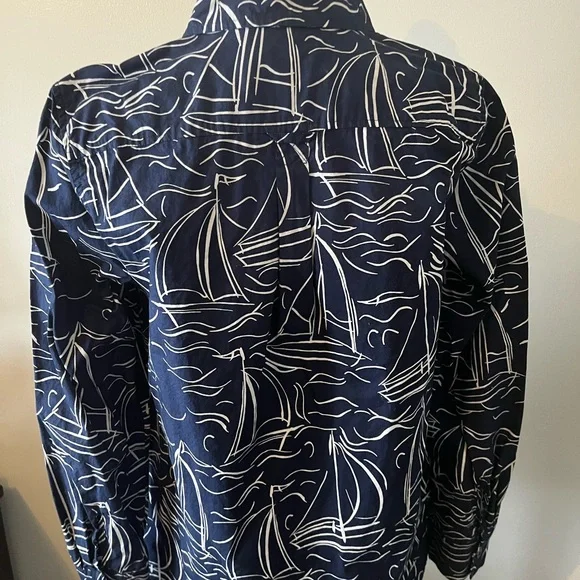 Talbots Cotton Sailing Shirt MP - Picture 4 of 7